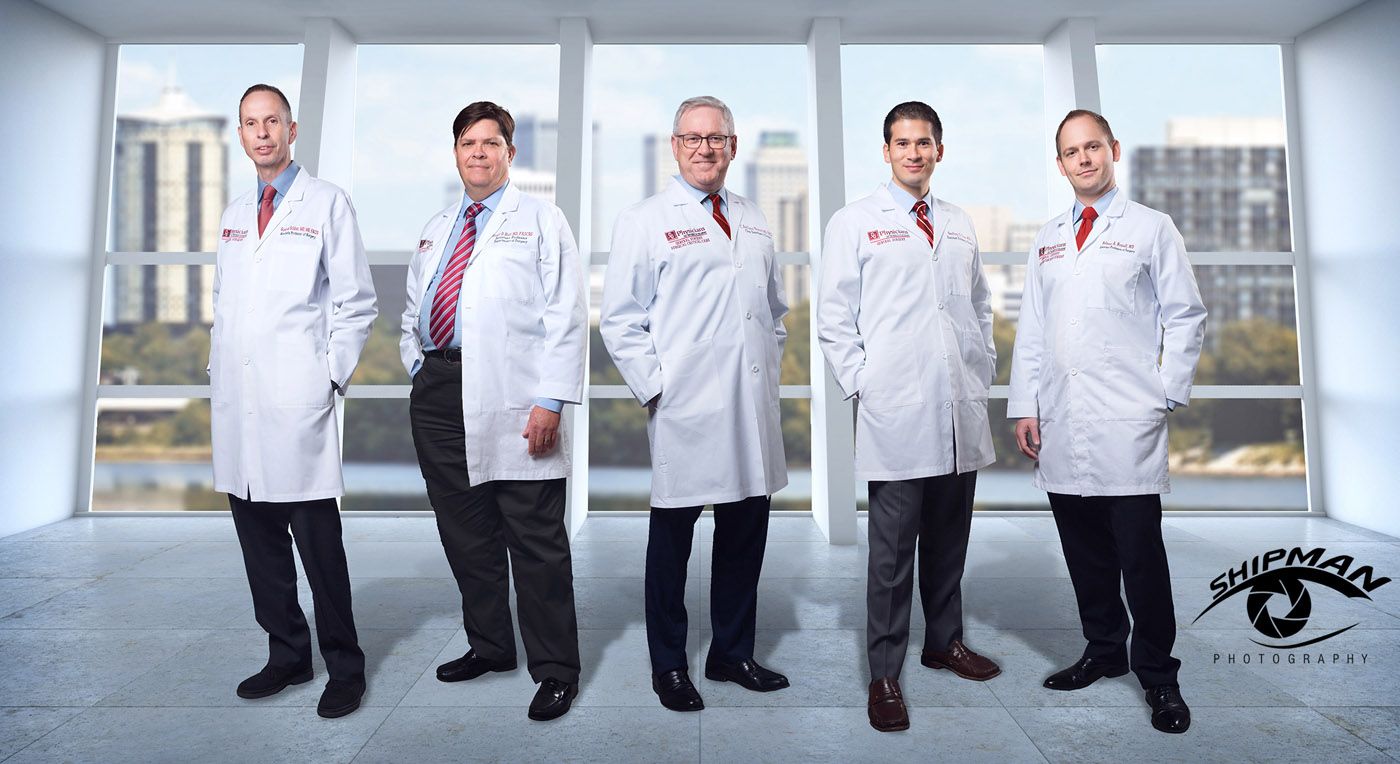 University of Oklahoma Tulsa surgeons commercial photography