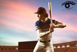 composite senior portrait of Tulsa baseball player