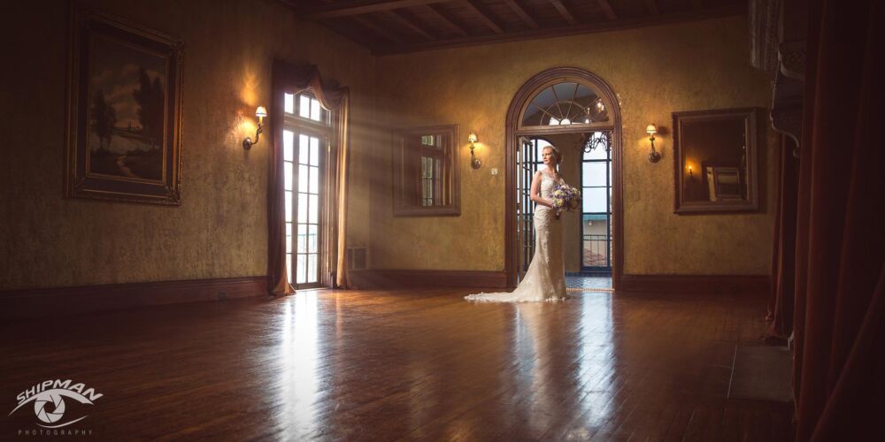 Bridal portrait wedding day bride tulsa Oklahoma