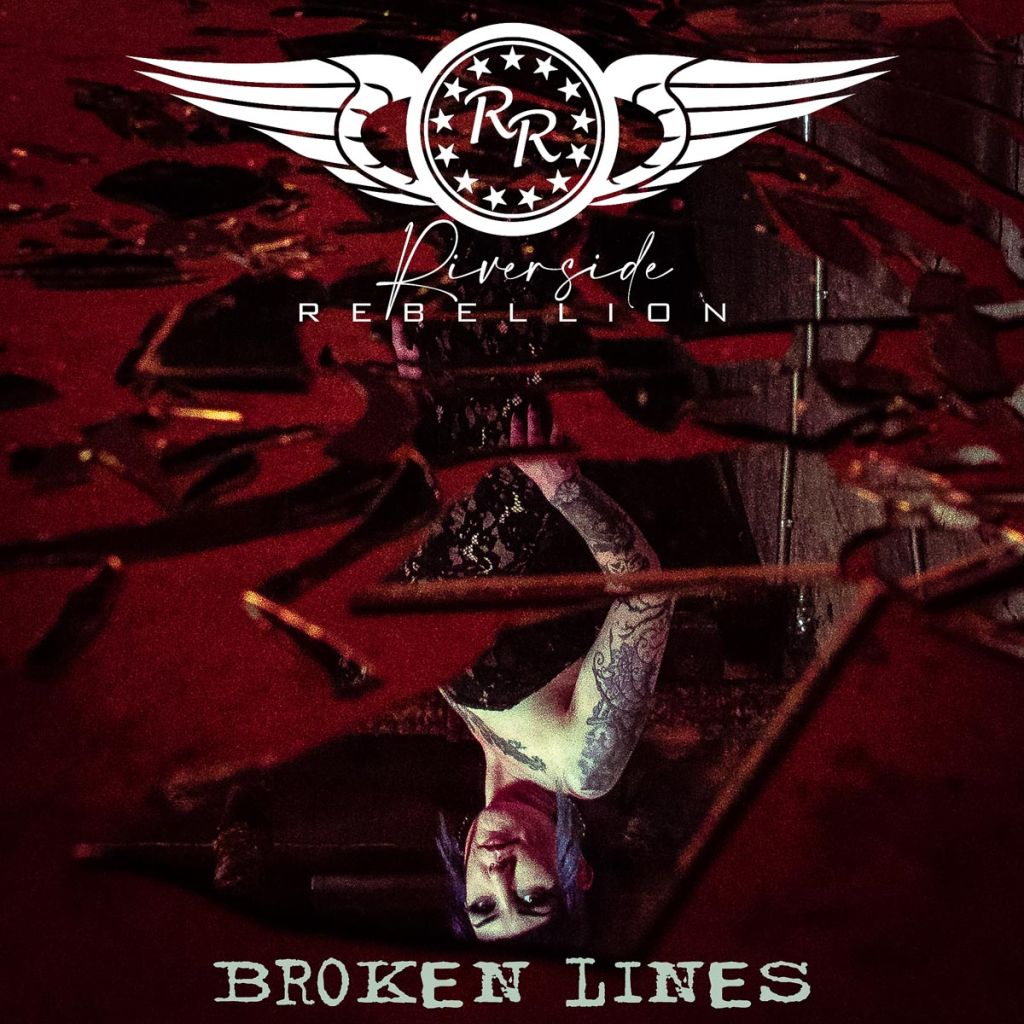 album cover art broken lines