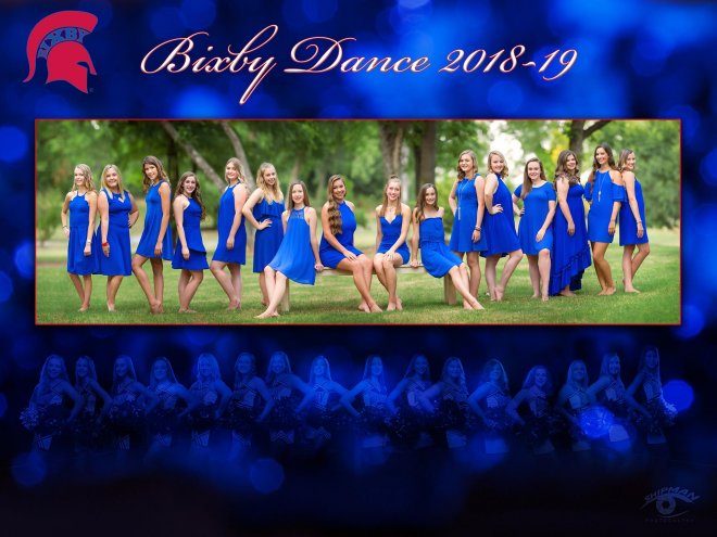 bixby dance team poster banner photo 2018