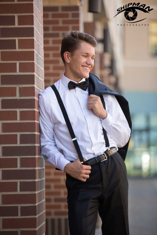 senior portrait Tulsa boy 1